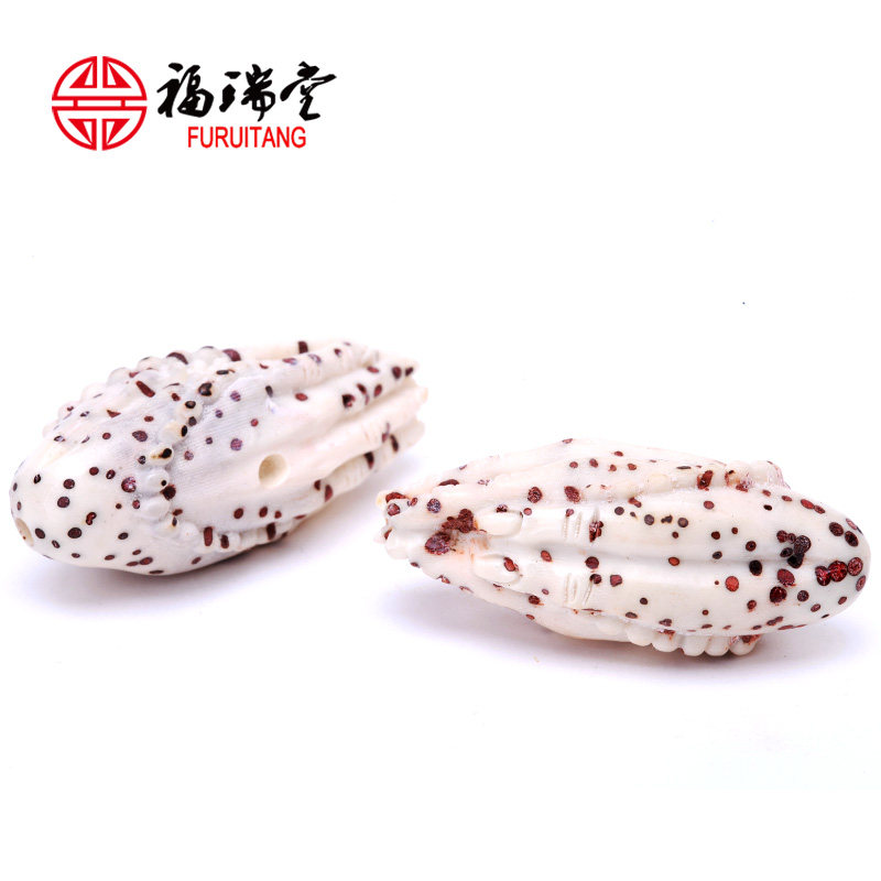 现货DIY天然千眼菩提子原籽手工雕刻佛手M把件星月菩提配饰吊背云