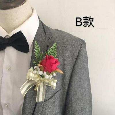 推荐商务嘉宾会议兰花胸花开业年会剪彩贵宾礼仪司仪男士襟花婚礼