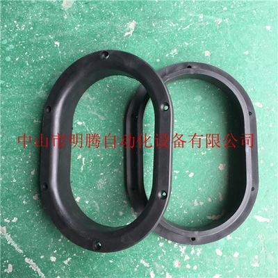 箱式手动喷砂机配件喷砂机专用手孔圈橡N胶手套圈椭圆手孔圈