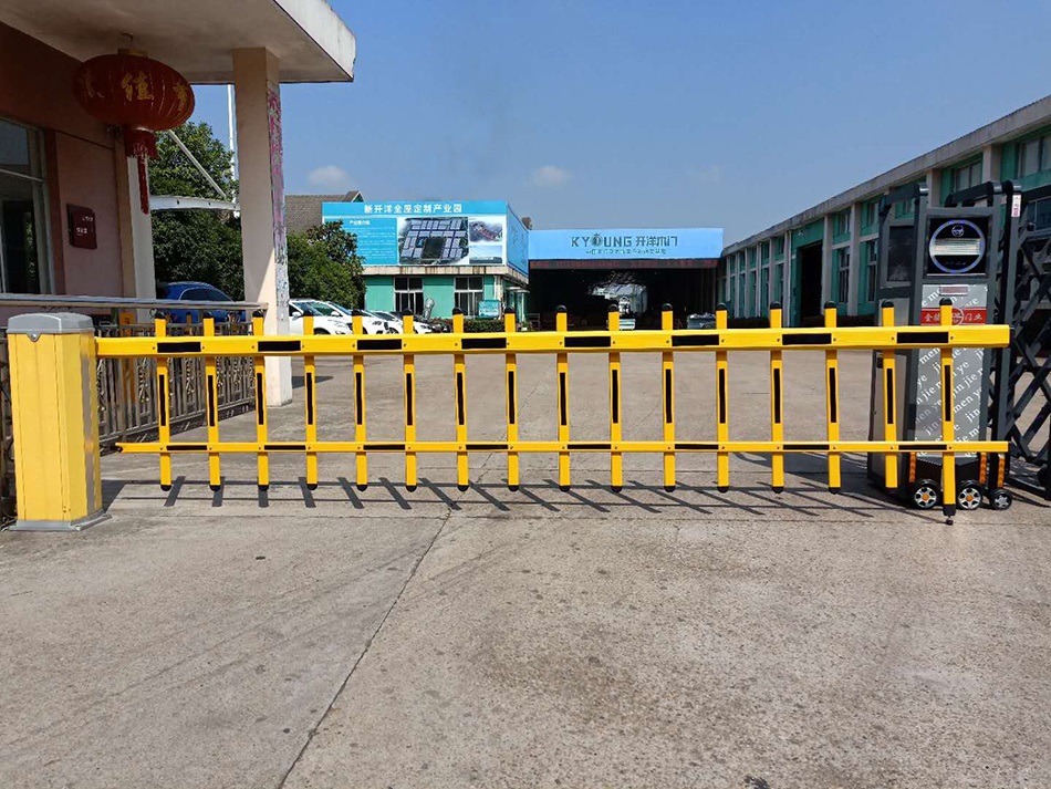 厂家栅栏小区八角大门栅栏杆停车场道闸挡车起落杆升降栏杆停车场