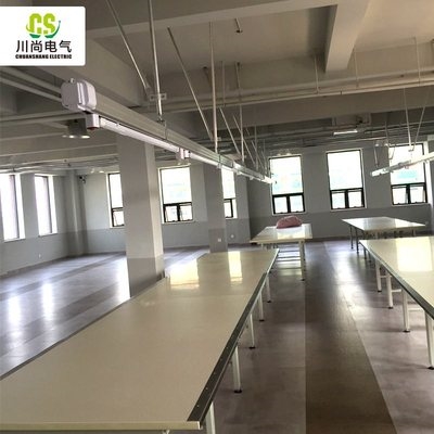 新型电缆桥架照明供电灯架式母线槽 加工定制明装塑料.电线走线槽