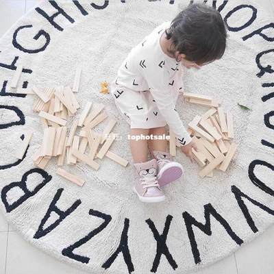 nd Woven  aLy Playing BzlanketB Toys Alphabet bette