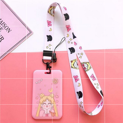 set lanyard 速发cute badges card cartoon work per