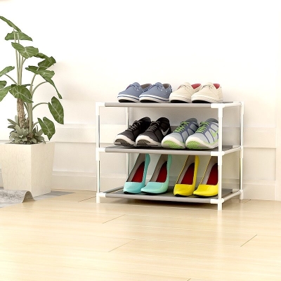 速发Shoe rack simple door multi-storey dust-preoof sassa dor 住宅家具 鞋架 原图主图