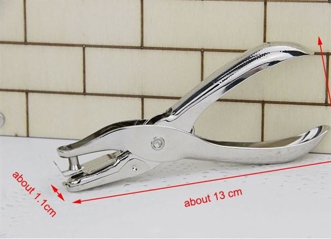 速发new hand office metal school hole puncher paper single p