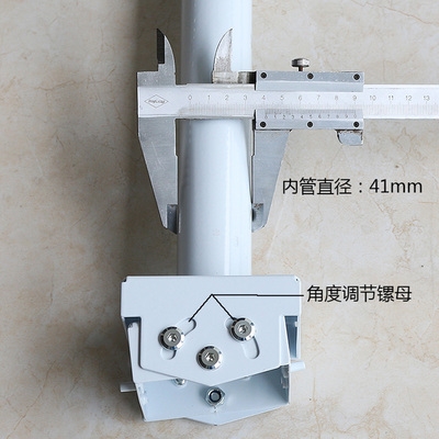 投影机 挂米管式 吊顶2架0.6米伸业吊架N投影仪固定专缩圆加粗