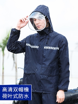 速发Rainproof raincoat suit full Q body waterproof rain pant