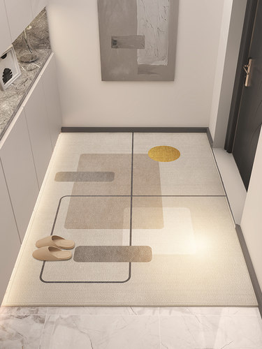 地垫入户门进门地毯门口家用门垫防滑客厅轻奢高级玄关脚垫可裁剪