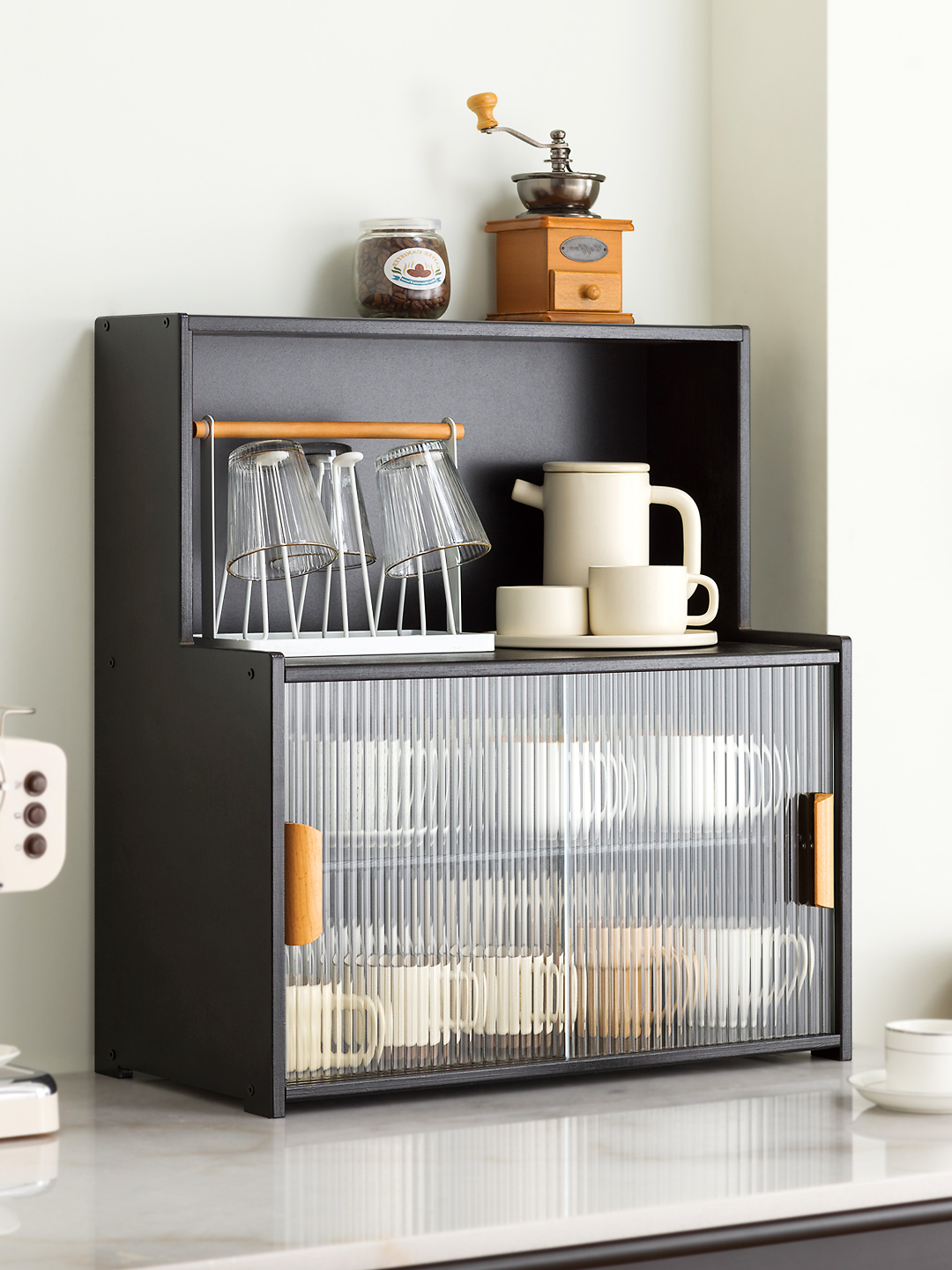 防尘杯子收纳置物架杯架水杯储物架茶具茶杯架咖啡杯马克杯收纳盒