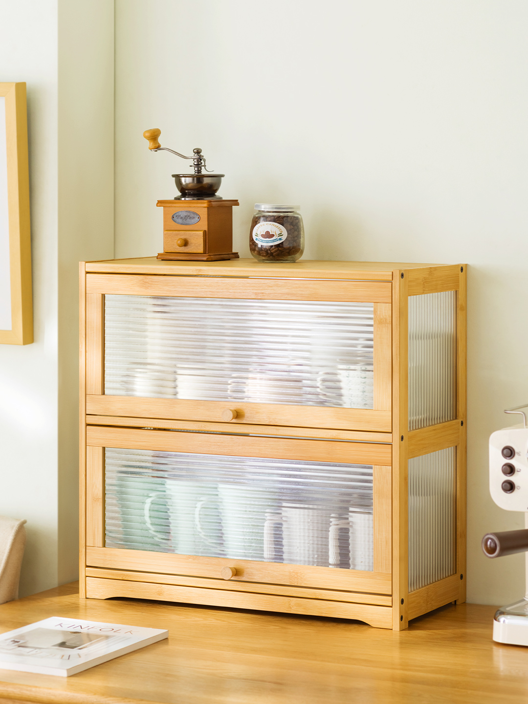 水杯置物架桌面收纳盒放杯子茶杯马克杯收纳架餐桌杯架玻璃杯架子