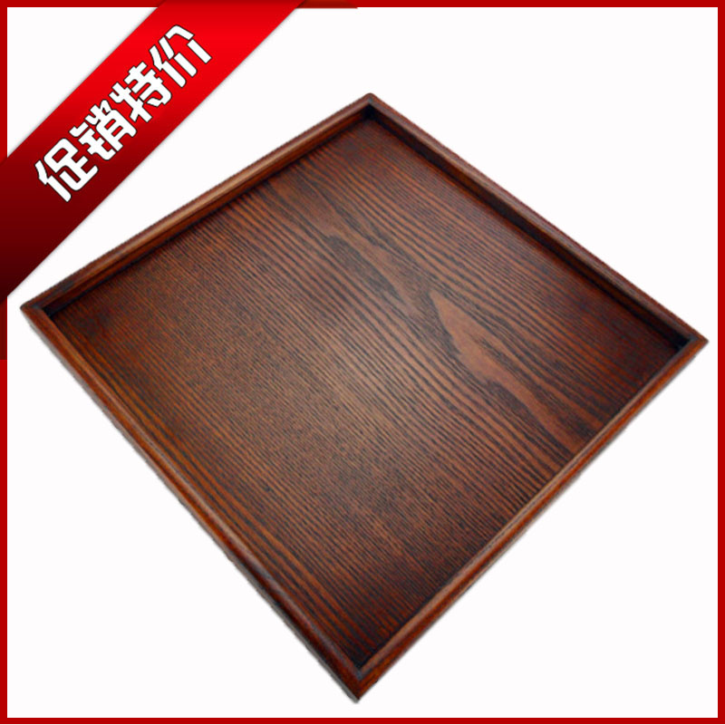 zakk实木茶色茶盘 托盘 实木收纳盘 盘子 日本茶盘 茶具 木托盘