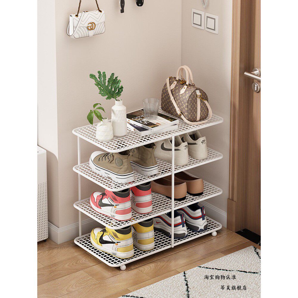 鞋架子宿舍租房简易鞋子牀底收纳神器多层寝室桌下鞋柜小型省空间