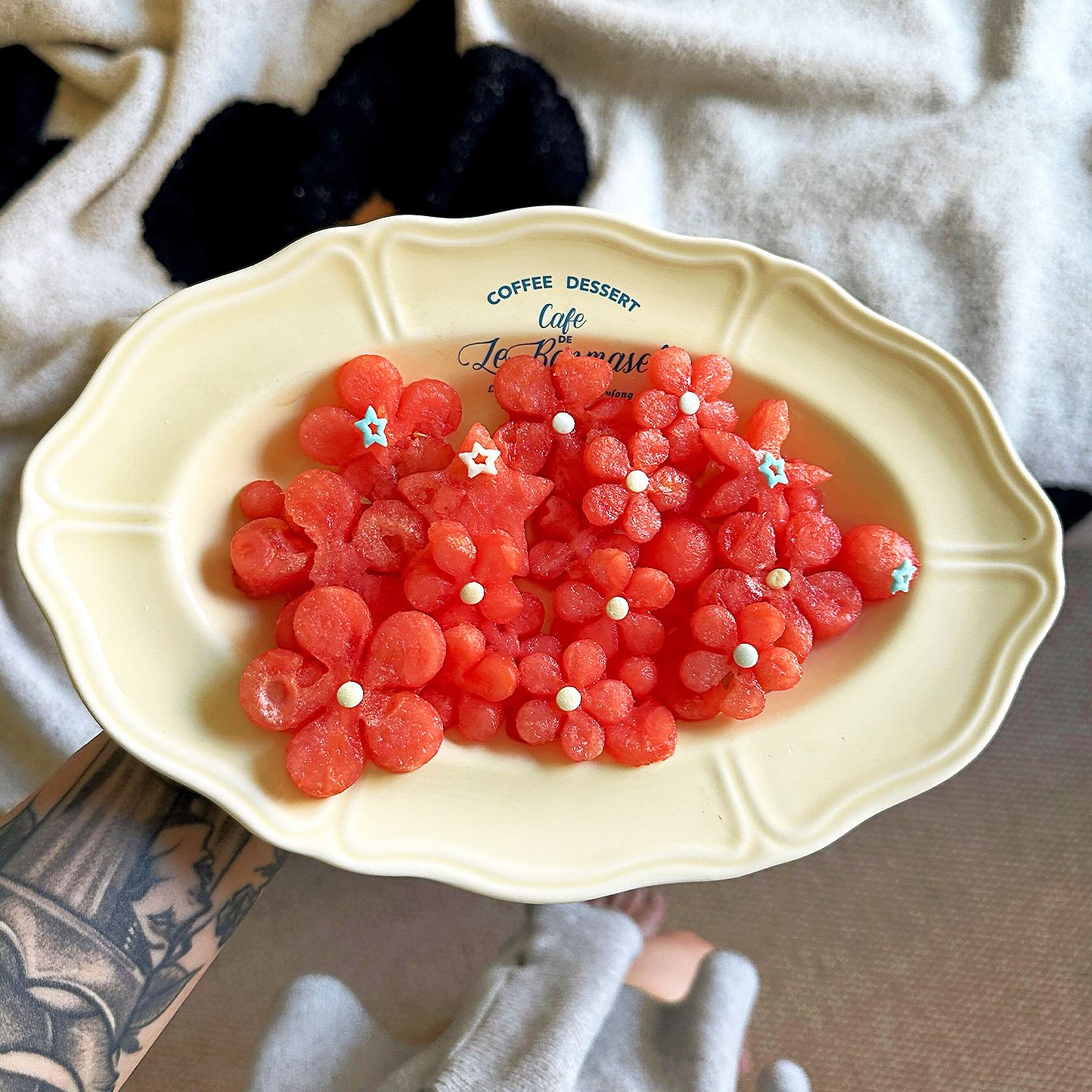 花朵模具鲜切西瓜压花器家用按压式水果蛋糕烘焙DIY3D立体食品级