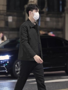 【意大利高端潮牌】男士商务行政夹克年轻公务员秋季穿搭休闲外套