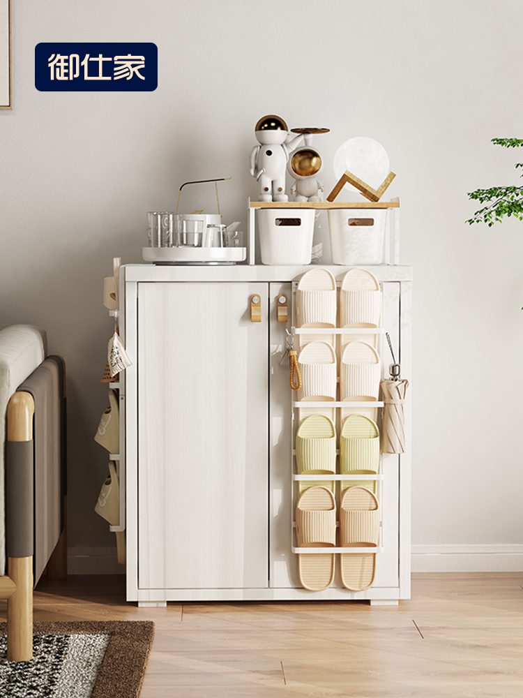 御仕家家用多层简易鞋架门口拖鞋收纳架门后悬挂侧面入户鞋子鞋柜