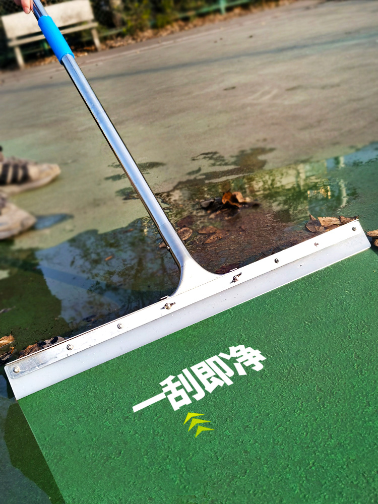 不锈钢杆硅胶地刮推水地面刮水器磁砖实木地板刮水器擦地拖把大号