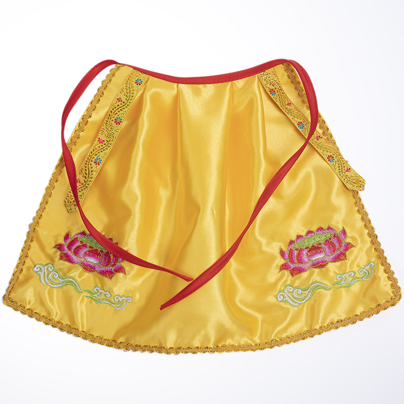 神像披风三清祖师爷外衣太上老君道袍小佛衣八卦衣斗篷披肩定制