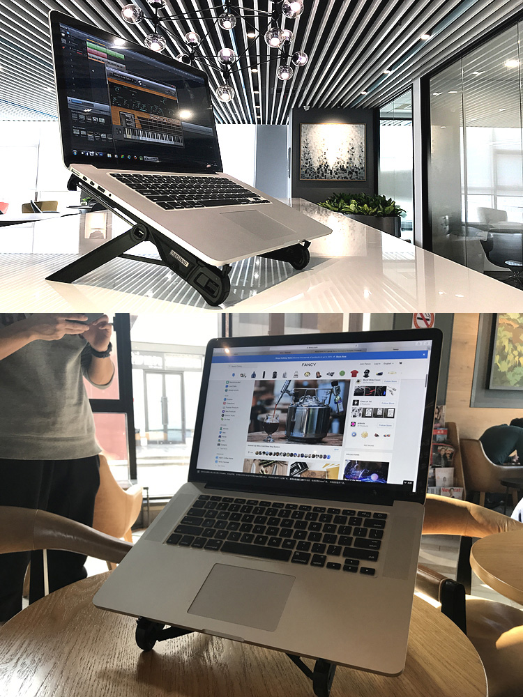 笔记本电脑支架增高折叠桌抬高支撑底座便携颈椎手提收纳NEXSTAND