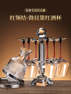 高颜值水晶玻璃红酒杯家用轻奢高档大肚勃艮第葡萄酒杯醒酒器套装