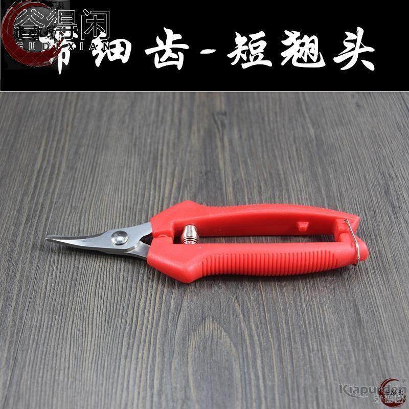 //采果剪葡萄柑橘桔子剪刀修枝剪修花摘果剪柿子家用果树蔬果剪工