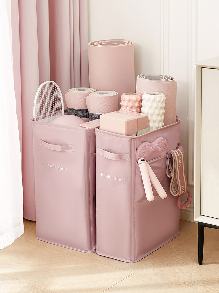 瑜伽垫收纳篮健身工具运动器材收纳筐家用置物架夹缝收纳神器布艺,收纳整理,运动器材收纳用具,淘宝优惠券,粉丝福利购,淘宝优惠卷