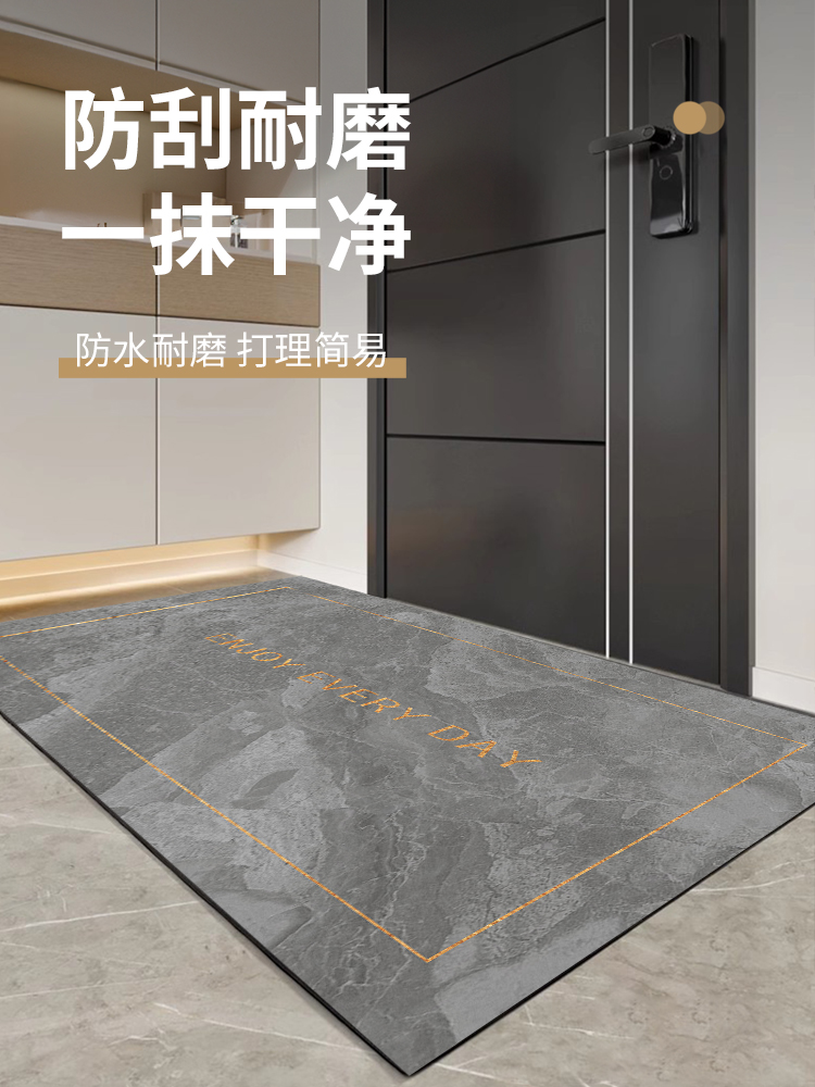 进门地垫入户门垫防尘耐脏进户门地毯家用PVC防滑入门小垫子