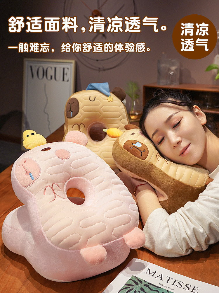 冰丝午睡枕趴睡枕小学生桌上趴趴枕儿童午休抱枕女生睡觉神器夏季