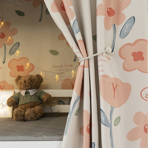 大学生寝室上下铺围帘子宿舍床帘遮光上铺床围挡布物理窗帘隔断男