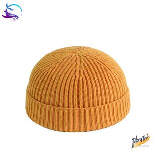 僧帽男女春秋冬季保暖帽子针织和尚帽子僧人瓜皮帽出家师父弹力帽