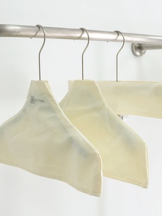 LOGO定制服装店专用衣架布套防护套涤纶布罩童装女装无痕防滑防尘