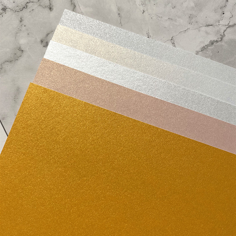 喷墨打印彩色珠光纸证书名片金色卡纸明信片画册吊牌菜谱宣传单价