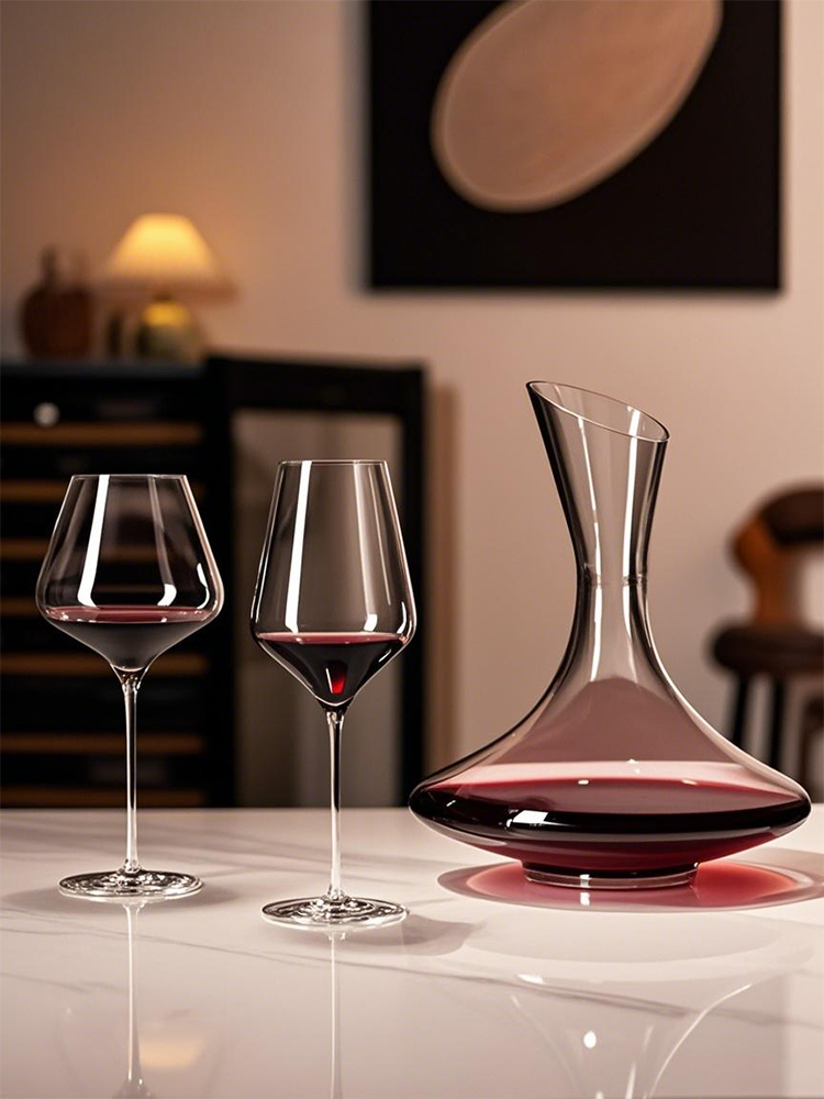 德国进口LESTEL水晶玻璃红酒杯白葡萄酒杯家用勃艮第高脚杯套装