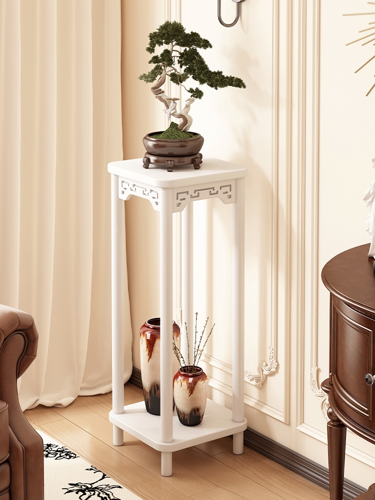 落地花架客厅阳台花盆架家用室内实木花台花几窗台多肉盆栽置物架