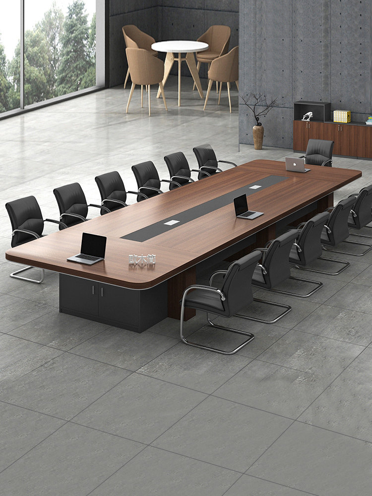 办公会议桌长桌简约现代大型员工培训桌长条桌会议室桌椅组合家具,商业/办公家具,会议桌,淘宝优惠券,粉丝福利购,淘宝优惠卷