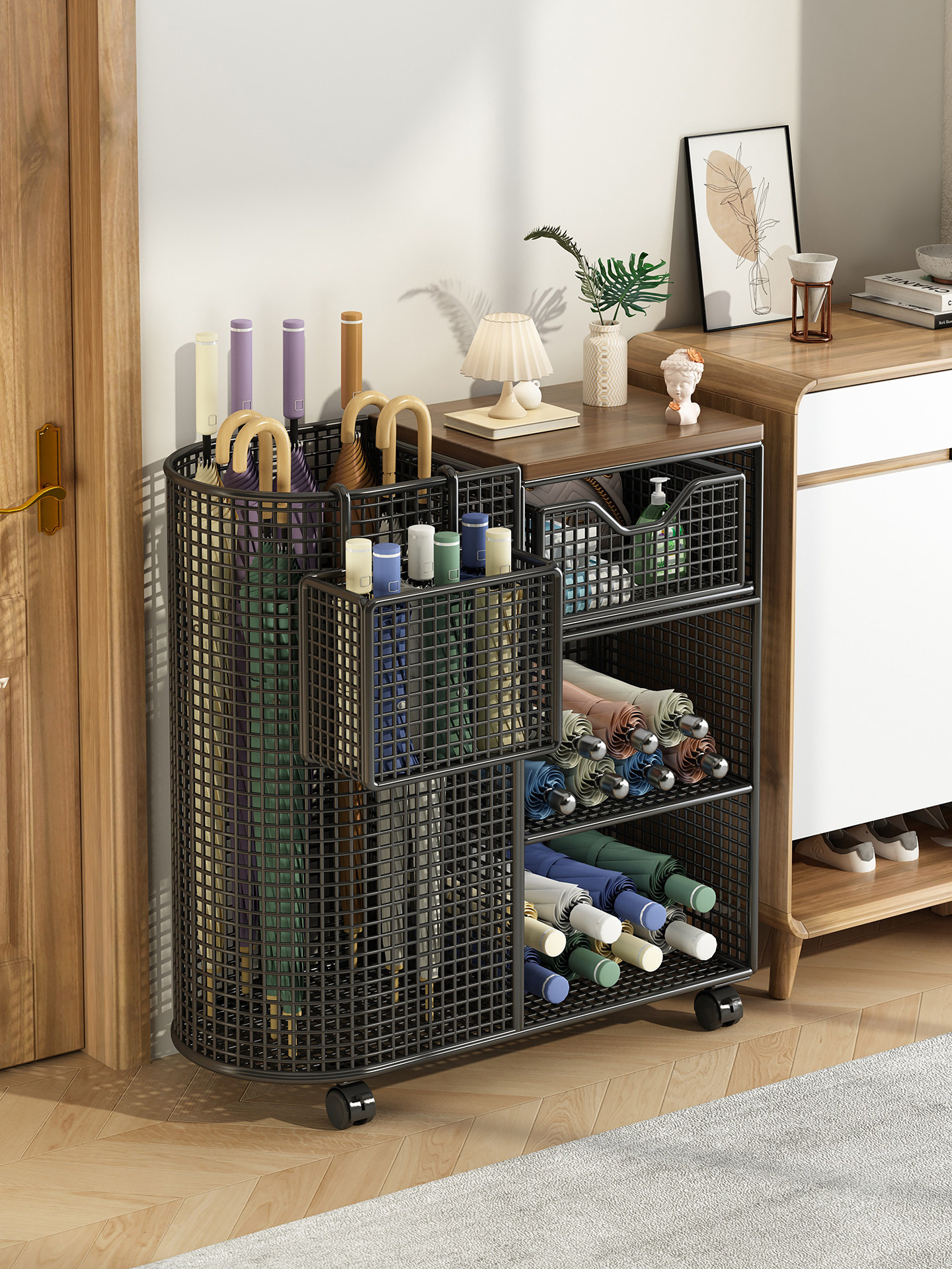 雨伞收纳架入户玄关雨伞架家用门口置物架放伞神器商用大堂放伞桶,商业/办公家具,商用雨伞架,淘宝优惠券,粉丝福利购,淘宝优惠卷