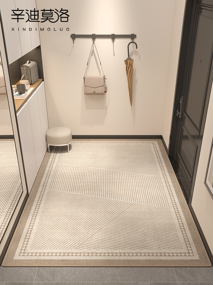 入户门地垫进门门口玄关脚垫2023新款进户门垫除尘耐脏可裁剪地毯