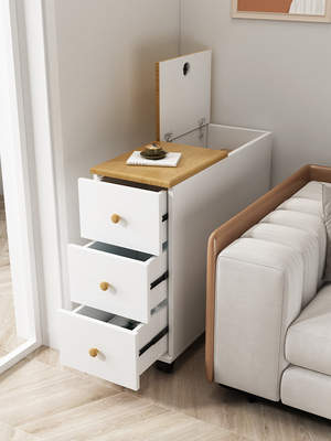 实木边几床头柜置物架沙发边柜可移动侧边柜小茶几客厅家用小户型