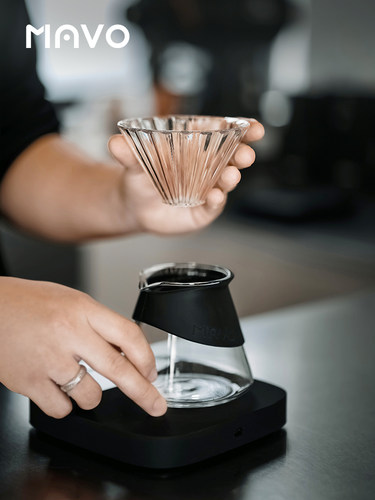 MAVO星凝咖啡滤杯 手冲咖啡壶套装滴漏壶漏斗滤壶V60滤杯蛋糕折纸
