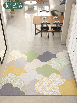 进门地垫2025新款可擦免洗入户门口pvc门垫皮革防滑脚垫进户地毯