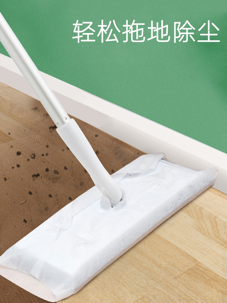 家用静电除尘拖把除尘纸专用平板拖把免手洗家务清洁地板拖地拖把