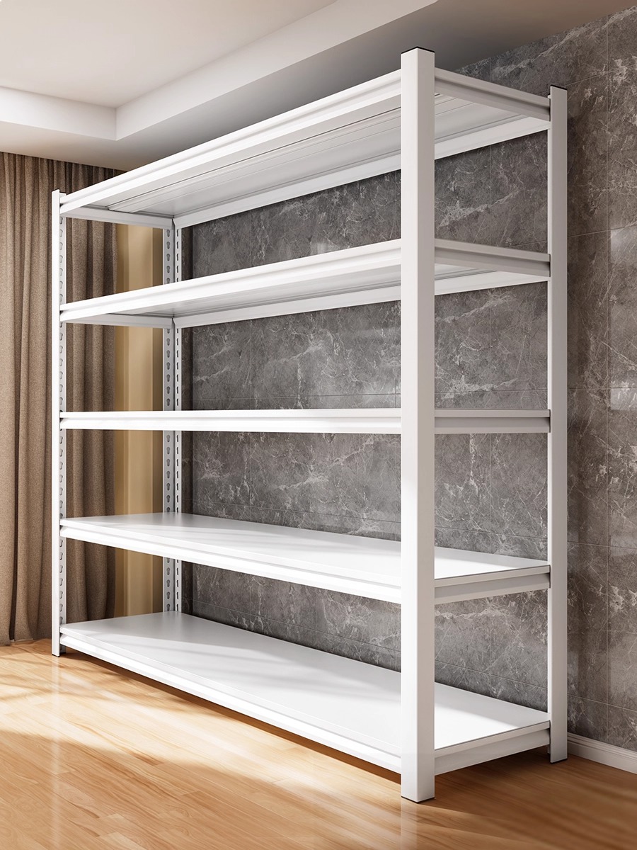 家用货架置物架落地多层储藏间储物架阳台杂物间收纳架超市展示架