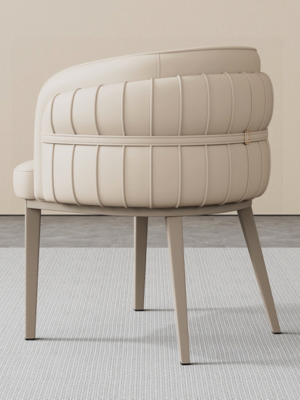 意式轻奢餐桌椅子家用现代高级感酒店洽谈书桌茶椅猫爪皮靠背座椅,住宅家具,餐椅,淘宝优惠券,粉丝福利购,淘宝优惠卷