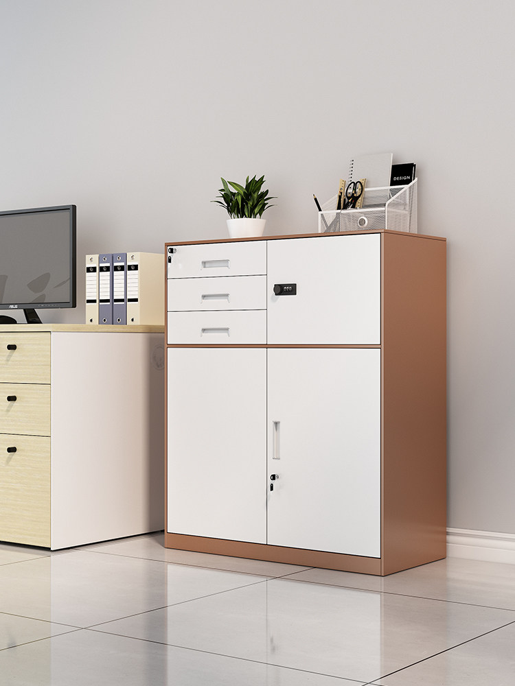 钢制铁皮文件柜加厚防潮财务凭证柜防火防盗办公室多层带锁档案柜,商业/办公家具,文件柜,淘宝优惠券,粉丝福利购,淘宝优惠卷