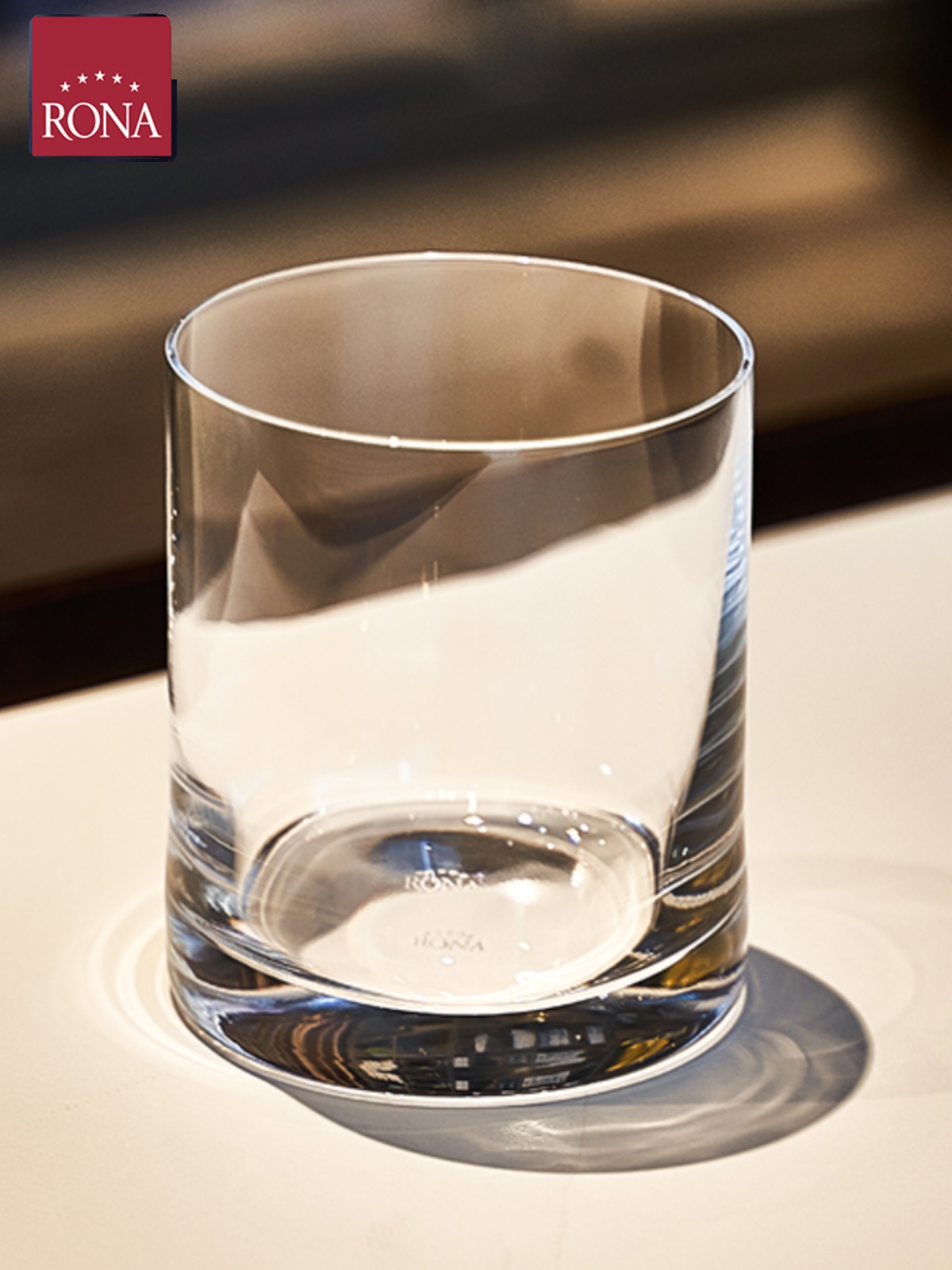 RONA洛娜经典进口水晶玻璃家用洋酒杯威士忌杯平底XO酒杯