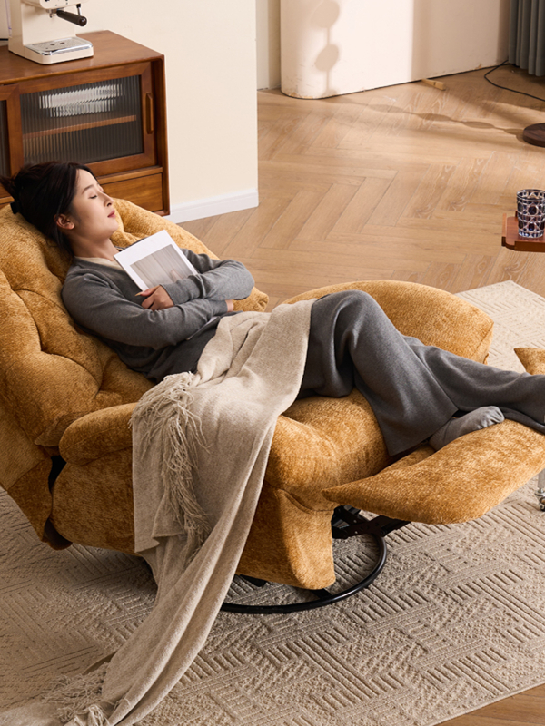 单人沙发摇摇椅家用阳台休闲电动懒人沙发可躺可睡多功能按摩躺椅