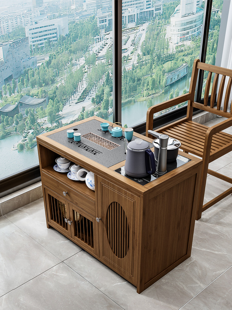 移动茶桌家用小茶台茶水柜茶车功夫茶几烧水壶一体边柜茶具套装,3C数码配件,USB多功能数码宝,淘宝优惠券,粉丝福利购,淘宝优惠卷