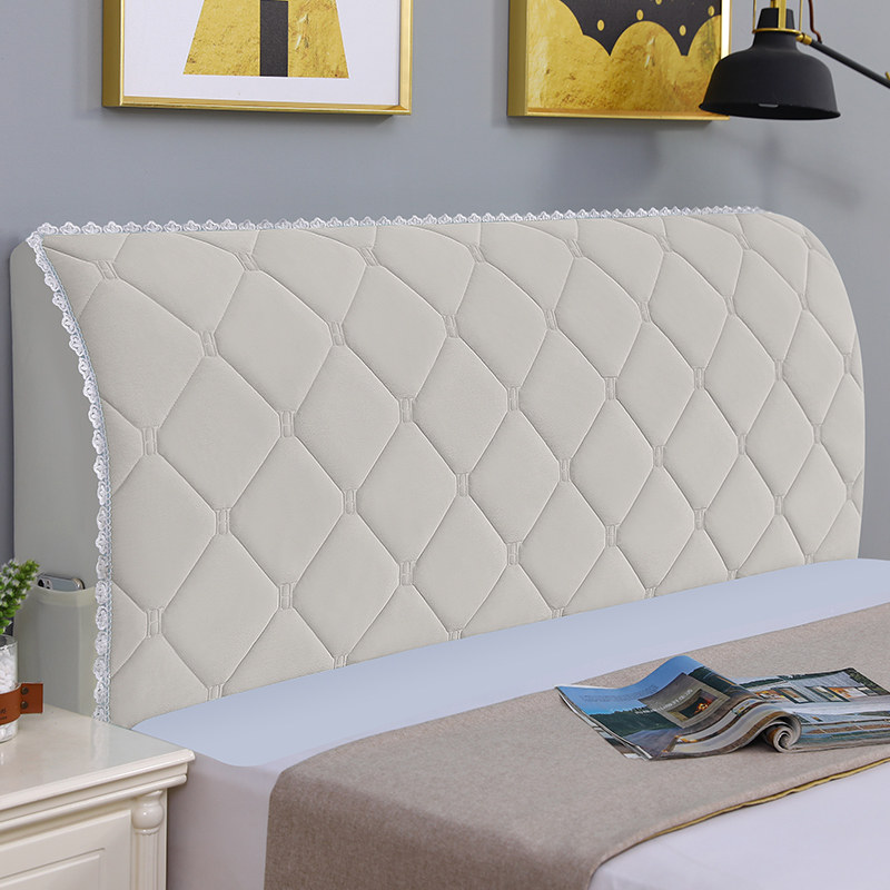 布艺全包床头罩套北欧风床头保护套木床头罩软包弹力夹棉床头套罩,居家布艺,床头罩,淘宝优惠券,粉丝福利购,淘宝优惠卷