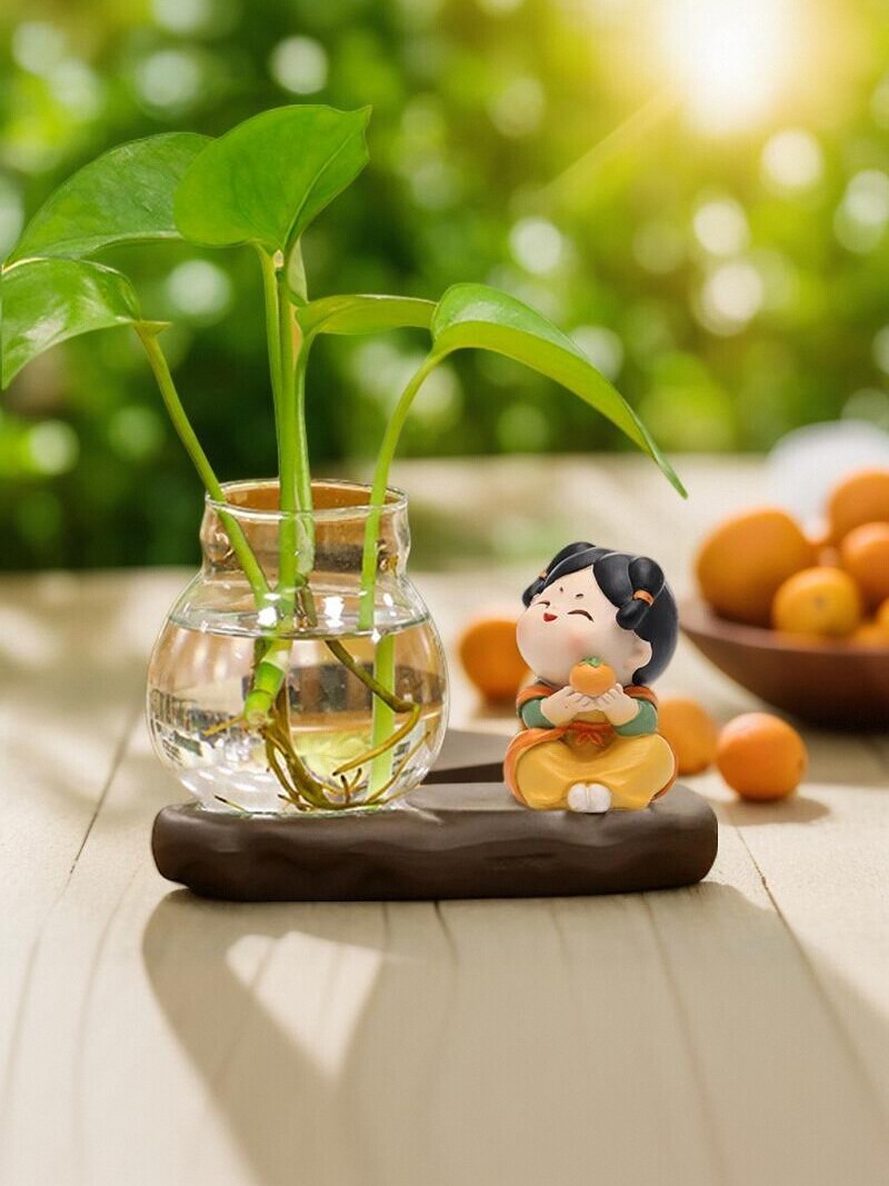 唐仕女可爱房间桌面装饰摆件客厅茶桌办公室博古架博古架创意摆设