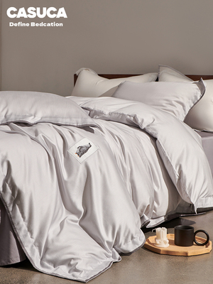 CASUCA约翰磨毛四件套60支天丝棉春秋季床上用品加厚保暖床单款
