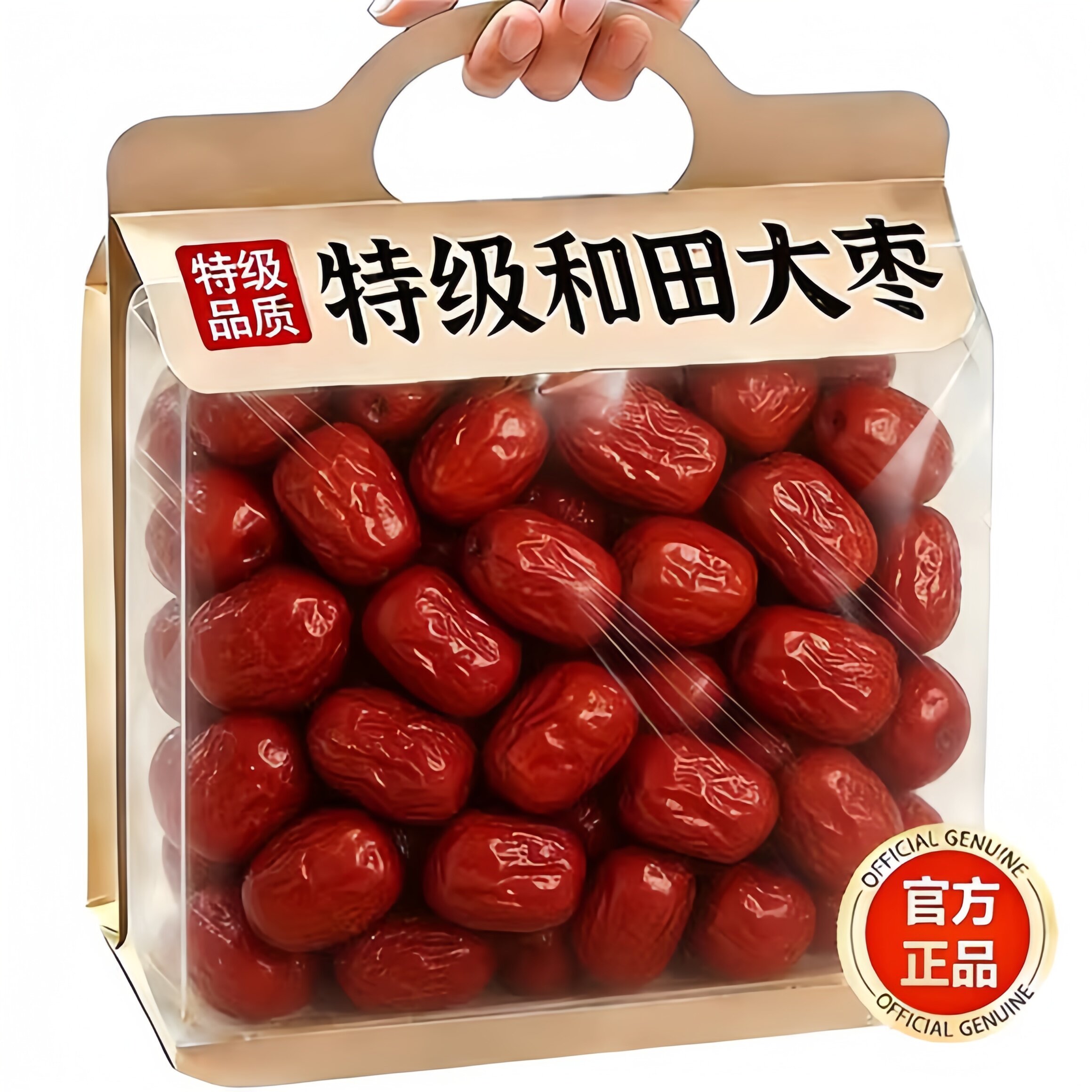 红枣特级新疆特产正宗和田大枣官方旗舰店补气特级无核养血新灰枣